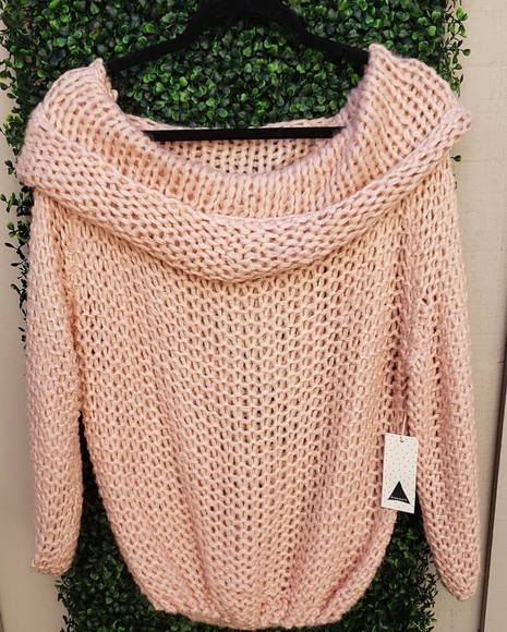 Sweaters - VICI MULTI WAY OFF THE SHOULDER/COWL NECK SWEATER